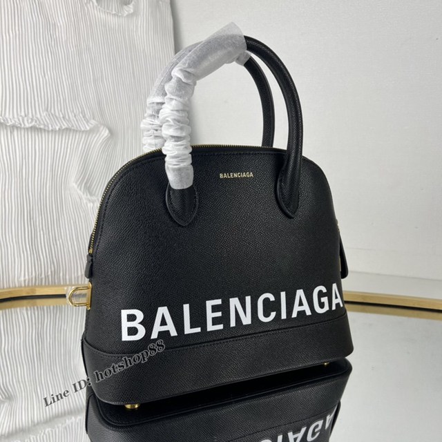 Balenciaga專櫃爆款新版/金色LOGO大號手提貝殼包 巴黎世家原單大字母貝殼包 fyj1980